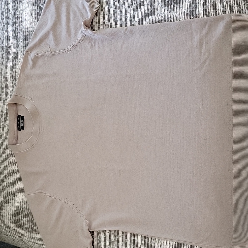 Massimo Dutti Crew-Neck Wool Sweater